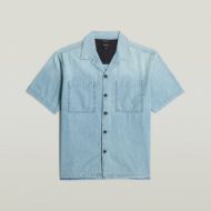 Picture of G-STAR MEN'S BOWLING 2-POCKET REGULAR SHIRT IN VINTAGE MIRAGE 6