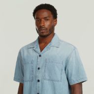 Picture of G-STAR MEN'S BOWLING 2-POCKET REGULAR SHIRT IN VINTAGE MIRAGE 3