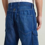 Picture of G-STAR MEN'S DEEGGIE CARGO SHORTS IN ANTIQUE INDIGO GD 4