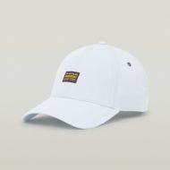 Picture of G-STAR MEN'S ORIGINALS BASEBALL CAP IN BABY BLUE SLUB STRIPE 1