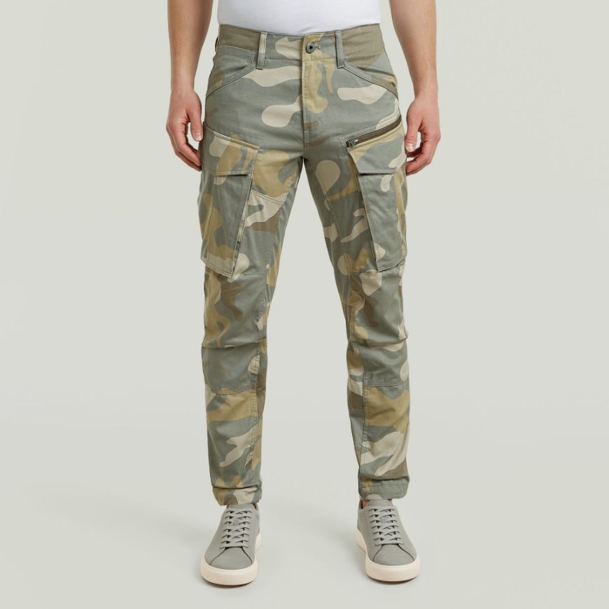 Picture of G-STAR MEN'S ROVIC ZIP 3D REGULAR TAPERED PANT IN LT ORPHUS XL SUMMER CAMO