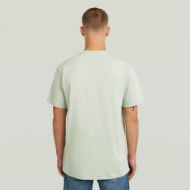 Picture of G-STAR MEN'S APPLIQUE GR T-SHIRT IN PALE GREEN 2