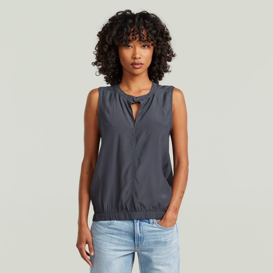 Снимка на G-STAR ДАМСКА РИЗА SLEEVELESS TOP PETROL