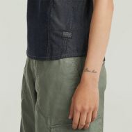Снимка на G-STAR ДАМСКА РИЗА WOVEN T-SHIRT RINSED 3
