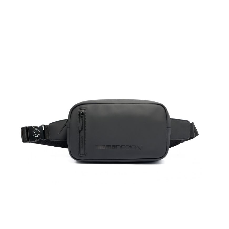 Снимка на MOMODESIGN ЧАНТА ЗА КРЪСТА RUBBER WAIST BAG BLACK