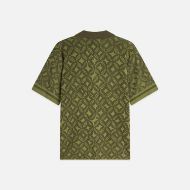 Снимка на SCOTCH&SODA МЪЖКИ ПУЛОВЕР JACQUARD KNITTED SHORT-SLEEVED SHIRT - TILES FLOWER OLIVE NIGHT 2