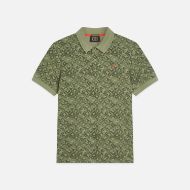 Снимка на SCOTCH&SODA МЪЖКА БЛУЗА PRINTED OVER-DYE REGULAR FIT POLO - TILES FLOWER OLIVE NIGHT 1
