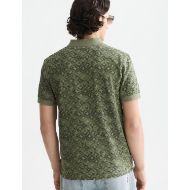 Снимка на SCOTCH&SODA МЪЖКА БЛУЗА PRINTED OVER-DYE REGULAR FIT POLO - TILES FLOWER OLIVE NIGHT 5