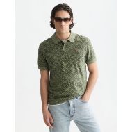 Снимка на SCOTCH&SODA МЪЖКА БЛУЗА PRINTED OVER-DYE REGULAR FIT POLO - TILES FLOWER OLIVE NIGHT 4