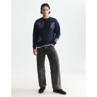 Снимка на SCOTCH&SODA МЪЖКИ СУИТШЪРТ DELFTS BLAUW EMBROIDERED RELAXED FIT - SKY CAPTAIN 7