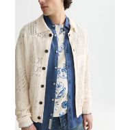 Снимка на SCOTCH&SODA МЪЖКА ЖИЛЕТКА MULTI STITCH KNITTED - EGGNOG 6