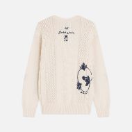 Снимка на SCOTCH&SODA МЪЖКИ ПУЛОВЕР DELFTS BLAUW EMBROIDERED RELAXED FIT - EGGNOG 2