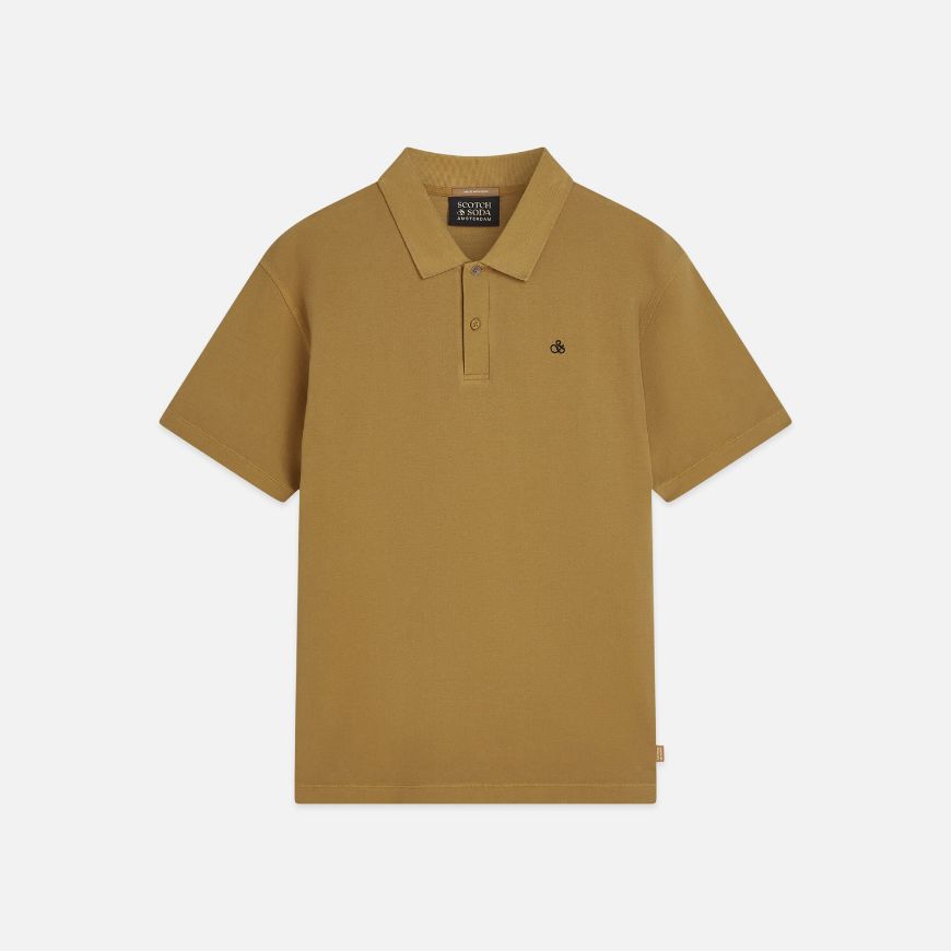 Снимка на SCOTCH&SODA МЪЖКА БЛУЗА PIQUE GARMENT DYED RELAXED FIT POLO - DIJON