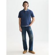 Снимка на SCOTCH&SODA МЪЖКА БЛУЗА PIQUE GARMENT DYED RELAXED FIT POLO - ENSIGN BLUE 7