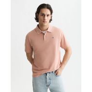 Снимка на SCOTCH&SODA МЪЖКА БЛУЗА PIQUE GARMENT DYED RELAXED FIT POLO - MISTY ROSE 4