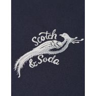 Снимка на SCOTCH&SODA МЪЖКА БЛУЗА DELFTS BLAUW FRONT AND BACK ARTWORK RELAXED FIT - SKY CAPTAIN 3