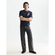 Снимка на SCOTCH&SODA МЪЖКА БЛУЗА DELFTS BLAUW FRONT AND BACK ARTWORK RELAXED FIT - SKY CAPTAIN 7