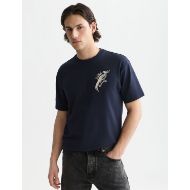 Снимка на SCOTCH&SODA МЪЖКА БЛУЗА DELFTS BLAUW FRONT AND BACK ARTWORK RELAXED FIT - SKY CAPTAIN 4
