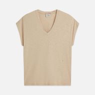 Снимка на SCOTCH&SODA ДАМСКА БЛУЗА AMPERSAND EMBROIDERY V-NECK - DOESKIN 1