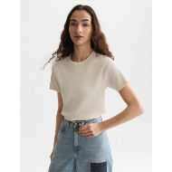 Снимка на SCOTCH&SODA ДАМСКА БЛУЗА RIB REGULAR FIT - ECRU MELANGE 4