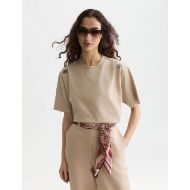 Снимка на SCOTCH&SODA ДАМСКА БЛУЗА WASHED LOOSE FIT WITH EMBROIDERY - DOESKIN 4