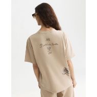 Снимка на SCOTCH&SODA ДАМСКА БЛУЗА WASHED LOOSE FIT WITH EMBROIDERY - DOESKIN 5