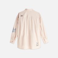 Снимка на SCOTCH&SODA ДАМСКА РИЗА STRIPED EMBROIDERED OVERSIZED FIT - ROSE DUST STRIPE 2