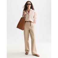Снимка на SCOTCH&SODA ДАМСКА РИЗА STRIPED EMBROIDERED OVERSIZED FIT - ROSE DUST STRIPE 7