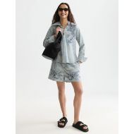Снимка на SCOTCH&SODA ДАМСКА БЛУЗА EMBROIDERED STRUCTURED LONG-SLEEVED TUNIC - ARONA STRIPE 7