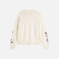 Снимка на SCOTCH&SODA ДАМСКИ ПУЛОВЕР EMBROIDERED OVERSIZED FIT - EGGNOG 2