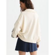 Снимка на SCOTCH&SODA ДАМСКИ ПУЛОВЕР EMBROIDERED OVERSIZED FIT - EGGNOG 5