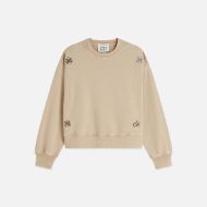 Снимка на SCOTCH&SODA ДАМСКИ СУИТШЪРТ WASHED WITH EMBROIDERY - DOESKIN 1