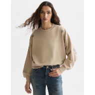 Снимка на SCOTCH&SODA ДАМСКИ СУИТШЪРТ WASHED WITH EMBROIDERY - DOESKIN 4