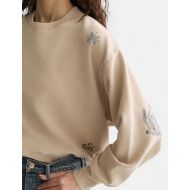 Снимка на SCOTCH&SODA ДАМСКИ СУИТШЪРТ WASHED WITH EMBROIDERY - DOESKIN 6