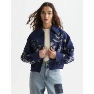 Снимка на SCOTCH&SODA ДАМСКО ЯКЕ JACQUARD - PEACOAT 4