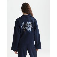 Снимка на SCOTCH&SODA ДАМСКО ЯКЕ EMBROIDERED SATIN - PEACOAT 5