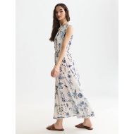 Снимка на SCOTCH&SODA РОКЛЯ PRINTED PLEATED ANKLE LENGTH - DELFT TILES BLUE 5