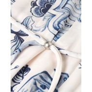 Снимка на SCOTCH&SODA РОКЛЯ PRINTED PLEATED ANKLE LENGTH - DELFT TILES BLUE 3