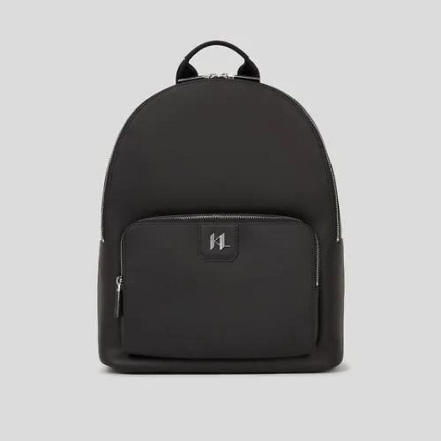 Снимка на KARL LAGERFELD МЪЖКА РАНИЦА MONOGRAM LEATHER BLACK
