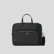 Снимка на KARL LAGERFELD МЪЖКА ЧАНТА ЗА ЛАПТОП MONOGRAM LEATHER BRIEFCASE BLACK 1