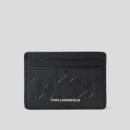 Снимка на KARL LAGERFELD МЪЖКИ КАРТОДЪРЖАТЕЛ LOOM LEATHER BLACK 1