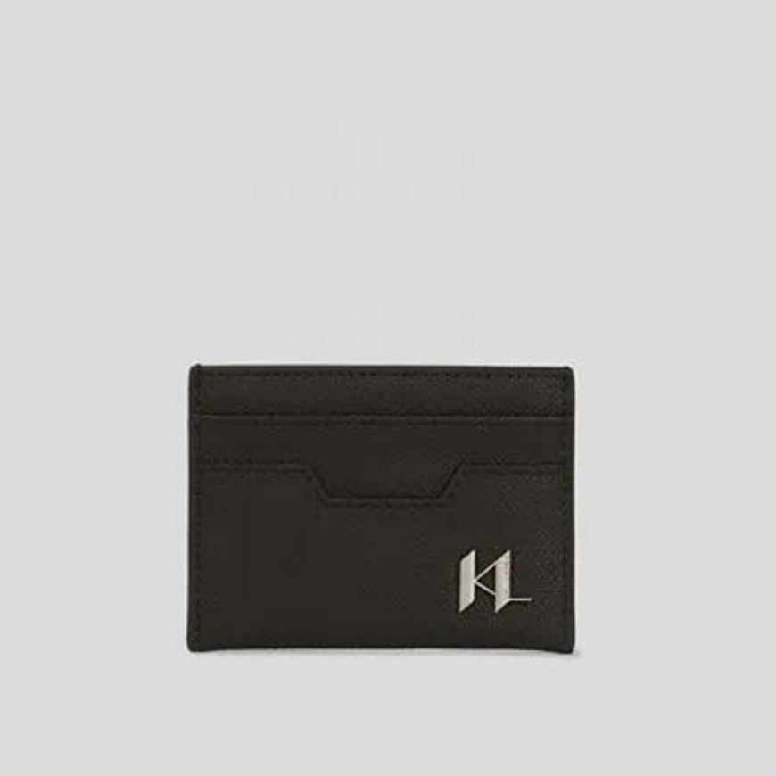 Снимка на KARL LAGERFELD МЪЖКИ КАРТОДЪРЖАТЕЛ MONOGRAM LEATHER BLACK