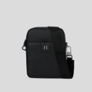 Снимка на KARL LAGERFELD МЪЖКА ЧАНТА MONOGRAM LEATHER CROSSBODY BLACK 1