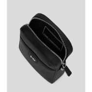 Снимка на KARL LAGERFELD МЪЖКА ЧАНТА MONOGRAM LEATHER CROSSBODY BLACK 2