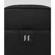 Снимка на KARL LAGERFELD МЪЖКА ЧАНТА MONOGRAM LEATHER CROSSBODY BLACK 4