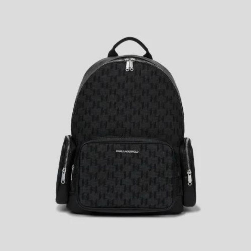 Снимка на KARL LAGERFELD МЪЖКА РАНИЦА MONOGRAM JACQUARD BLACK