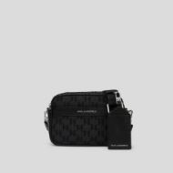 Снимка на KARL LAGERFELD МЪЖКА ЧАНТА MONOGRAM JACQUARD CAMERA BLACK 1