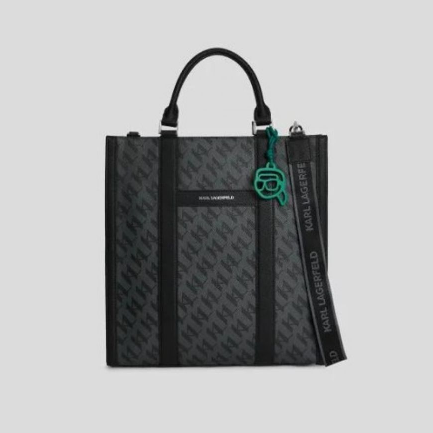 Снимка на KARL LAGERFELD МЪЖКА ЧАНТА IKON MONOGRAM TOTE BLACK
