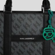 Снимка на KARL LAGERFELD МЪЖКА ЧАНТА IKON MONOGRAM TOTE BLACK 3