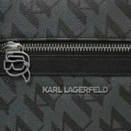 Снимка на KARL LAGERFELD МЪЖКА ЧАНТА IKON MONOGRAM N/S CROSSBODY BLACK 3